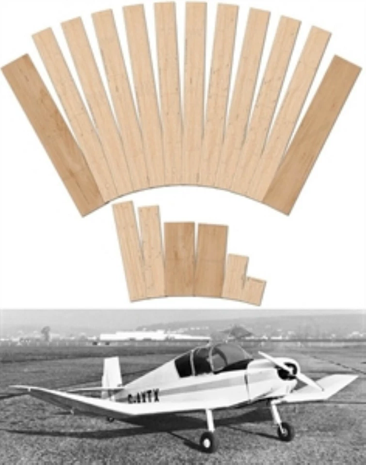 WASSMER JODEL D-112 (envergadura 1727 mm). Juego de materiales con plano RC - Imagen 4 de 4