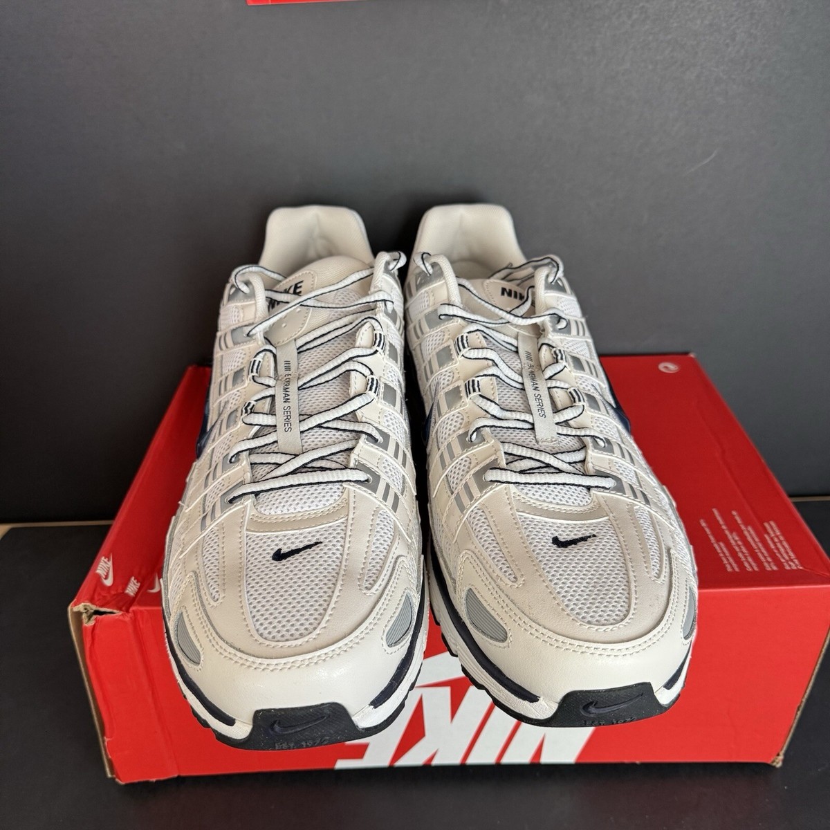 Nike P-6000 CD6404-018 Phantom/Obsidian/Summit White Mens
