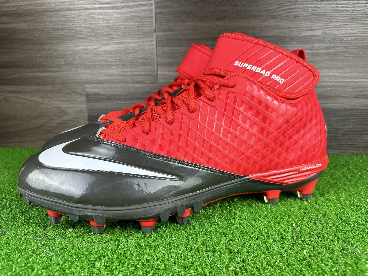 スパイク NIKE Air LT Super Bad TD RED and BLACK Nike Red 14 US Football Shoes & Cleats for Men for sale | eBay