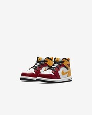 Toddler Size 4c Nike Air Jordan 1 Mid SE 'Motorsport' Red Gold DJ0337-067