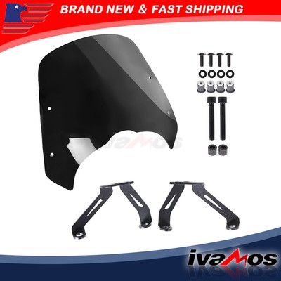 2015-2020 New Generation Windscreen Smoke For Kawasaki VN650 Vulcan S Vulcan N70