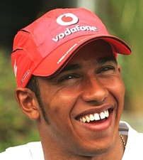 2 Tapas Vodafone Lewis Hamilton McLaren Mercedes Gorra Gorra Fórmula 1