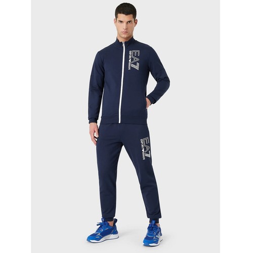 Tuta Uomo Emporio Armani EA7 (Blu - Nero) Primavera - Estate 2022 | eBay