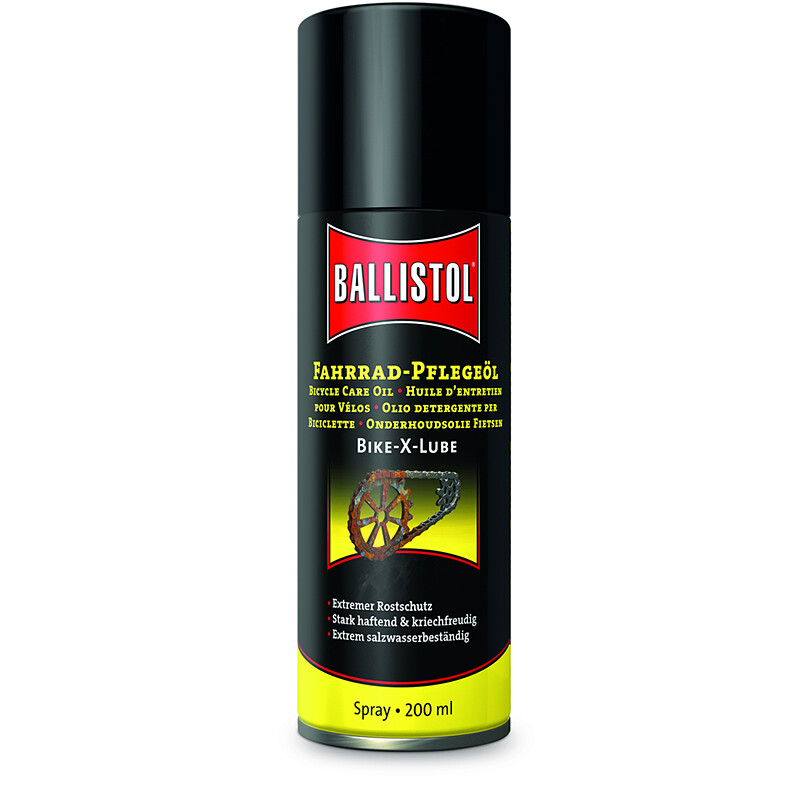 Ballistol Fahrrad Pflegel Schmier Spray Bike-X-Lube Kettenl Rennrad 200 ml 2190₽