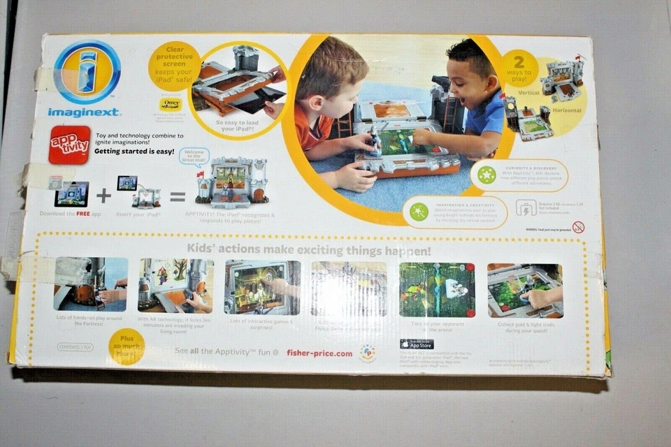 Fisher-Price Y3610 Imaginext Aptivity Fortress LEER Foto 2 de 4