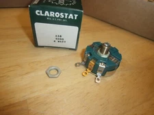 CLAROSTAT A58-3000 OHM 4WATT WIREWOUND POTENTIOMETER LINEAR,NOS/NIB