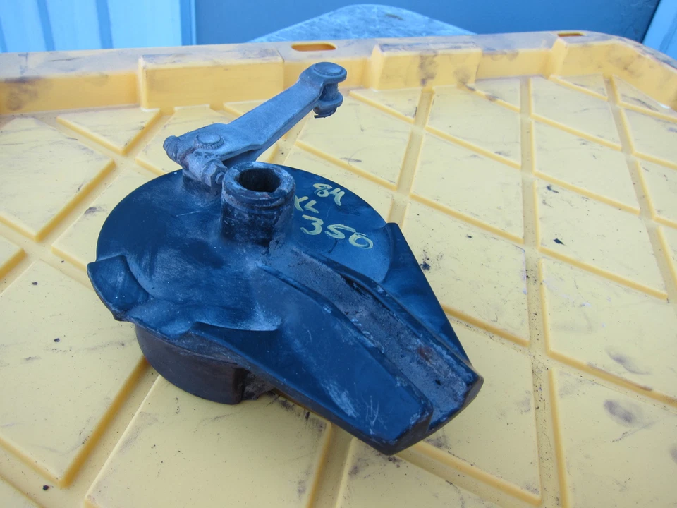 Honda XL350R XL 350 1984 OEM montaje de tambor de freno trasero Foto 2 de 4