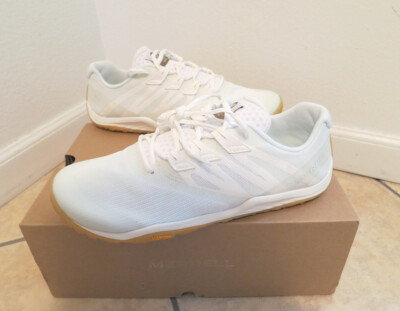 New Merrell Trail Glove 5 Undyed (White) Hiking Athletic shoes 9.5 (43.5) Unisex