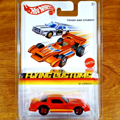 Hot Wheels Flying Customs 81 Camaro Z-28 Red HO Hot Ones Thailand