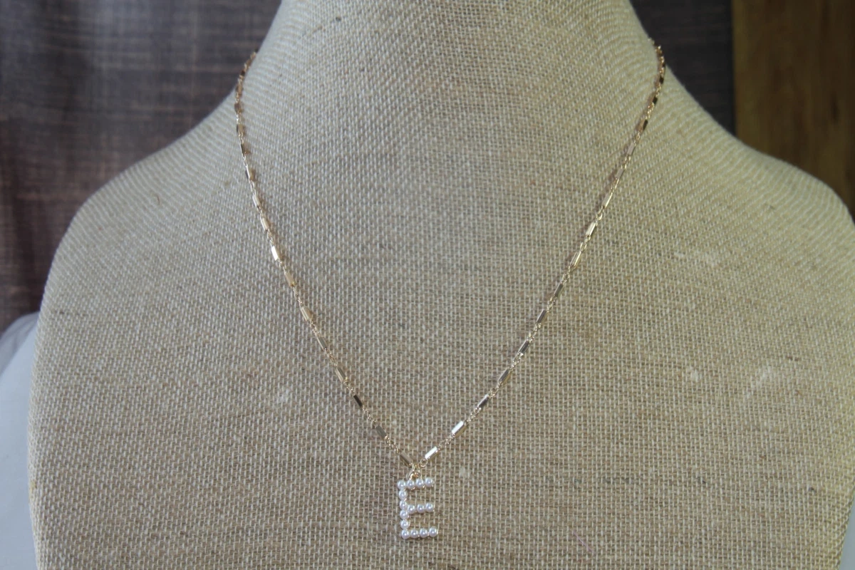 Plunder initial best sale necklace