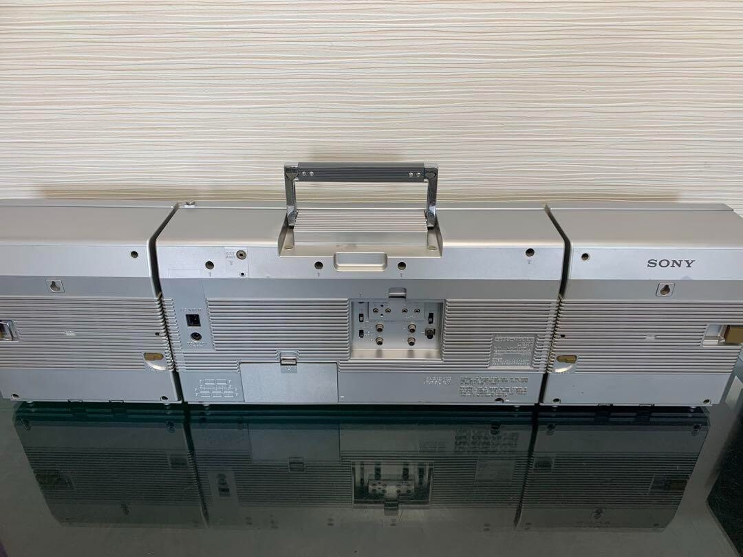 SONY ソニー ラジカセ CFS-88 4バンド ラジカセ 通電確認済み 昭和レトロソニーSONY CFS-88 ラジカセカセットデッキステレオ