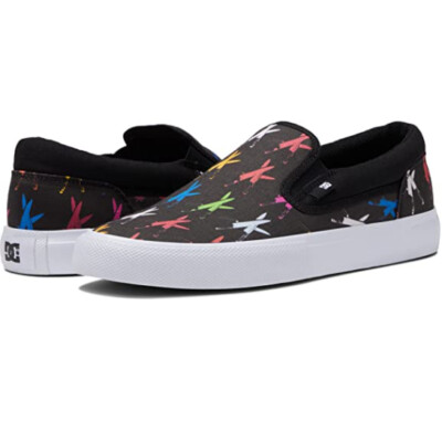 DC Skateboard Shoes Andy Warhol Manual Slip Black/Graphic Mens