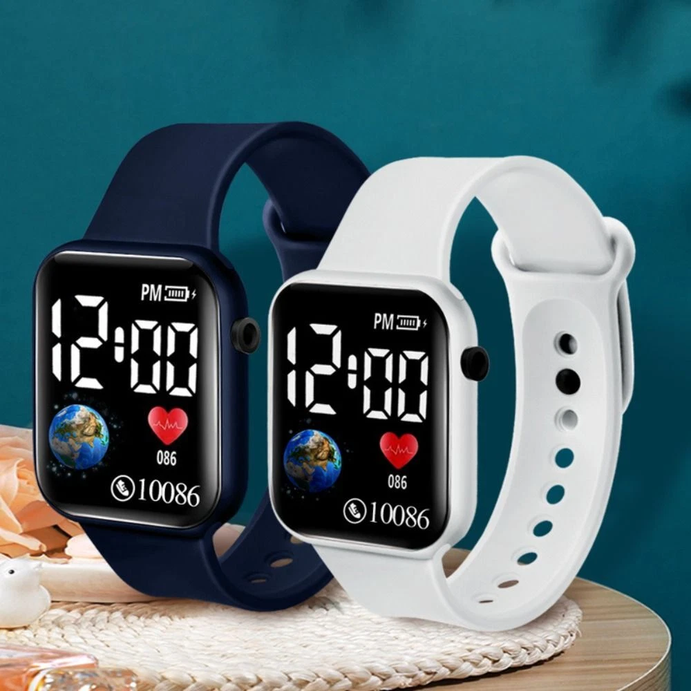 Gift Student Electronic Watch Digital Watch Smart Watch Children Wrist Watch