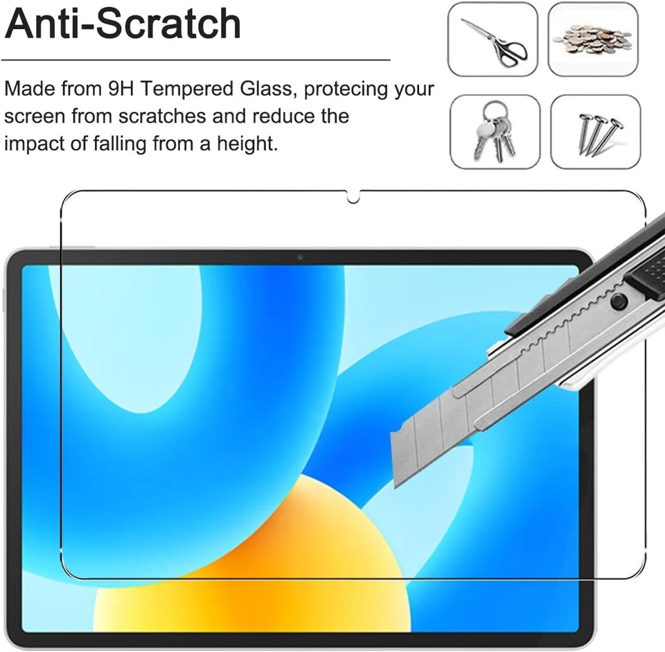 2 PACK Screen Protector Huawei MatePad 11 11.5 / Air 2023 / MatePad Pro 11 Glass - Image 3 of 4