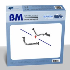 BM Frontrohrset für Audi Cabriolet + Coupe 2.6 110KW Automatik li+re 4er Flansch