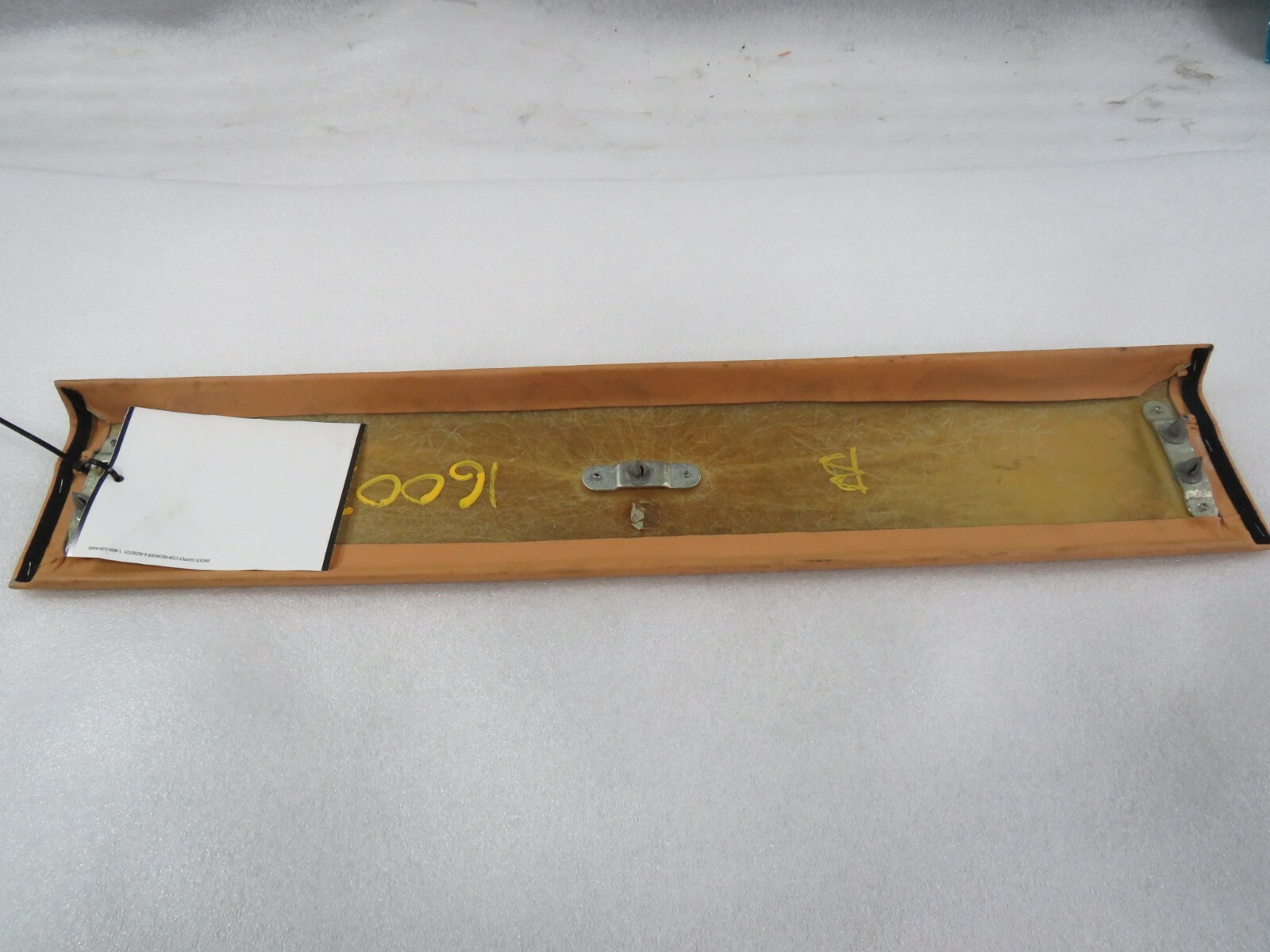 Ferrari 360, Lower Rear Window Trim, Beige, Leather, Used, P/N 63580800
