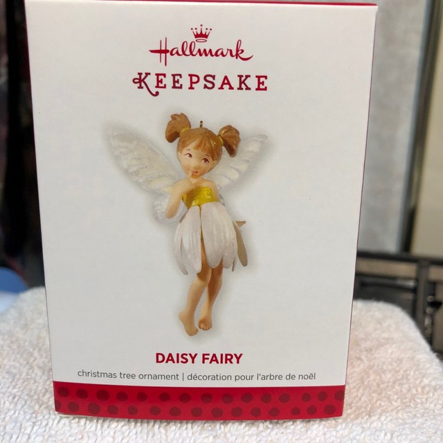 Hallmark Fairy Messenger 9th Series Daisy Ornament 2013 MINT for sale