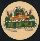 BEER MAT round brewery BEIERHAASCHT LUXEMBOURG brasserie MEYER bascharage