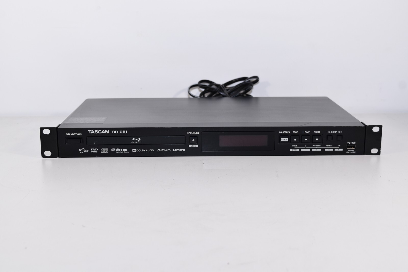 Tascam BD01U Rack Mount BluRay Player DVD CD MP3 HDMI/SPDIF/XLR/RCA Outputs eBay