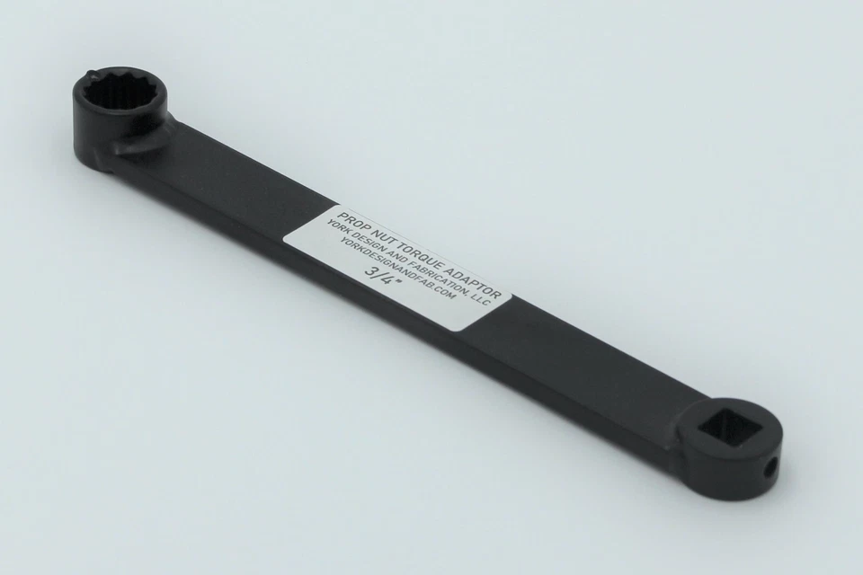 YORK DESIGN AND FABRICATION 3/4" Prop Nut Torque Adaptor Wrench (Ref: AST-2877) - Aviation Tool