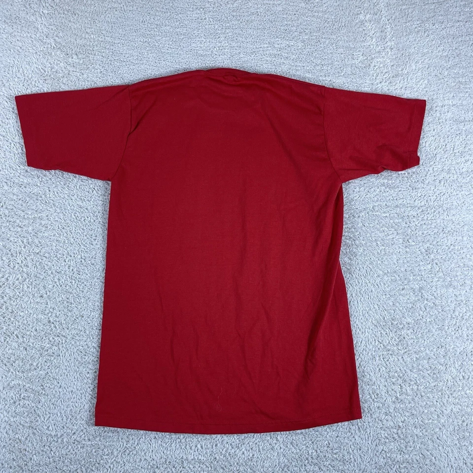 Camiseta de Colección Años 80 Lincoln Center Artes Escénicas Adulto Mediana Roja NYC Arte MET Foto 3 de 4