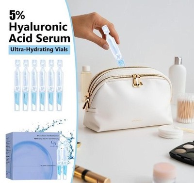 Noix De Coco  5% Hyaluronic Acid Serum, Ultra-Hydrating Vials (30PCS)