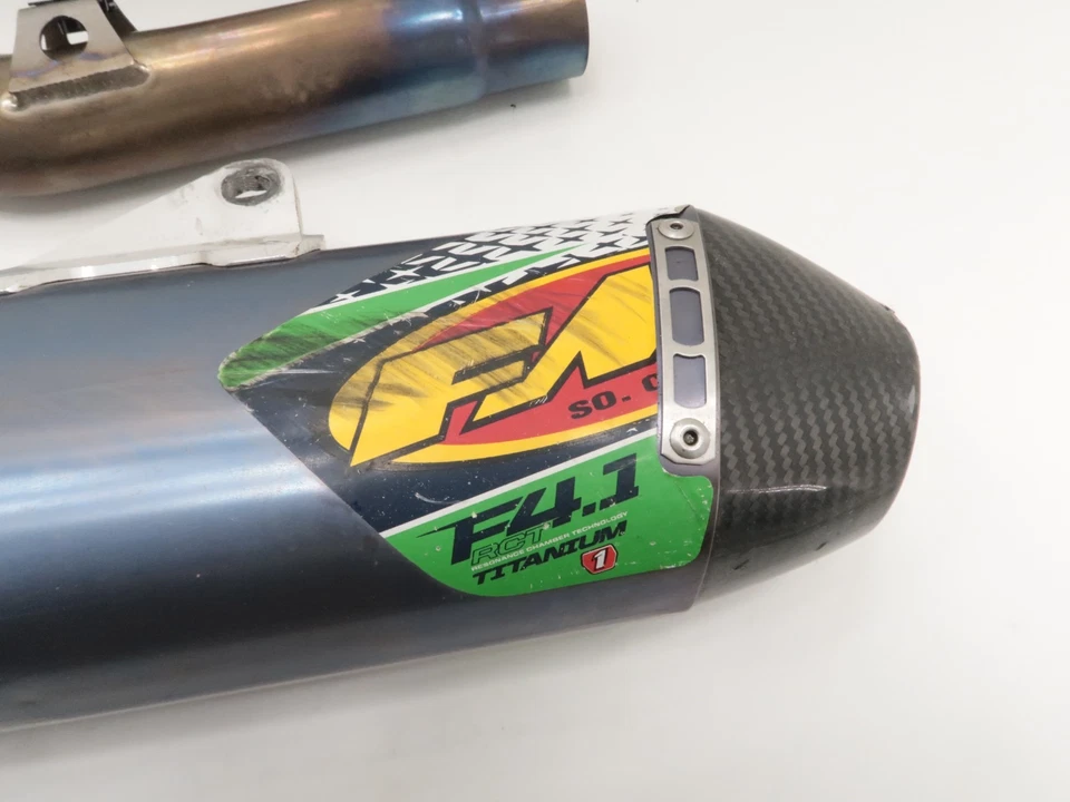 Kawasaki KX250F - FMF F4.1 cabeçalho de tubo de escape de titânio ponta de carbono - 2020 KX 250 - Imagem 2 de 4