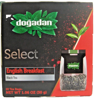 Dogadan Select English Breakfast, Premium Black Tea, Caffeinated, Individually