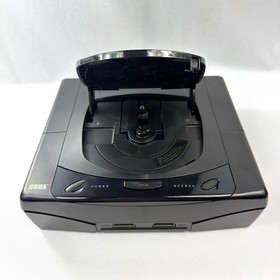 SEGA Saturn V1 Black Console Bundle - 8 Games, Controllers Tested Working