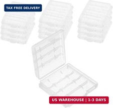 12pcs AAA Battery Storage Case Holder Box AA Battery Storage Case