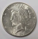 1922-S Peace Silver Dollar BU