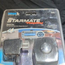 Sirius Satellite Radio Starmate Replay Home Kit Black w/ Antenna Cables 2006