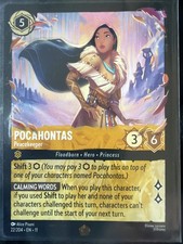 Pocahontas - Peacekeeper 22 - Disney Lorcana Winterspell - Legendary Cold Foil