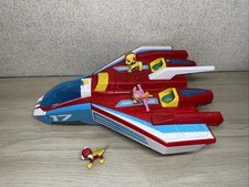 Paw Patrol Super Paws 2-in-1 Transforming Mighty Pups Jet Command Center  Figs