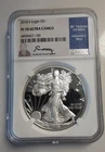 2018-S $1 SILVER AMERICAN EAGLE NGC PF70 signed EDMUND C. MOY : 06644