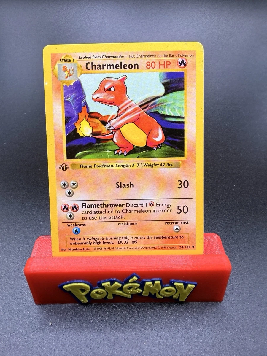 Charmeleon Pokémon TCG Shadowless Individual Collectible Card Game