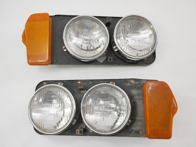 Headlight Head Light Lamp & Turn Signal Set 75-77 VW Scirocco MK1 Early Genuine