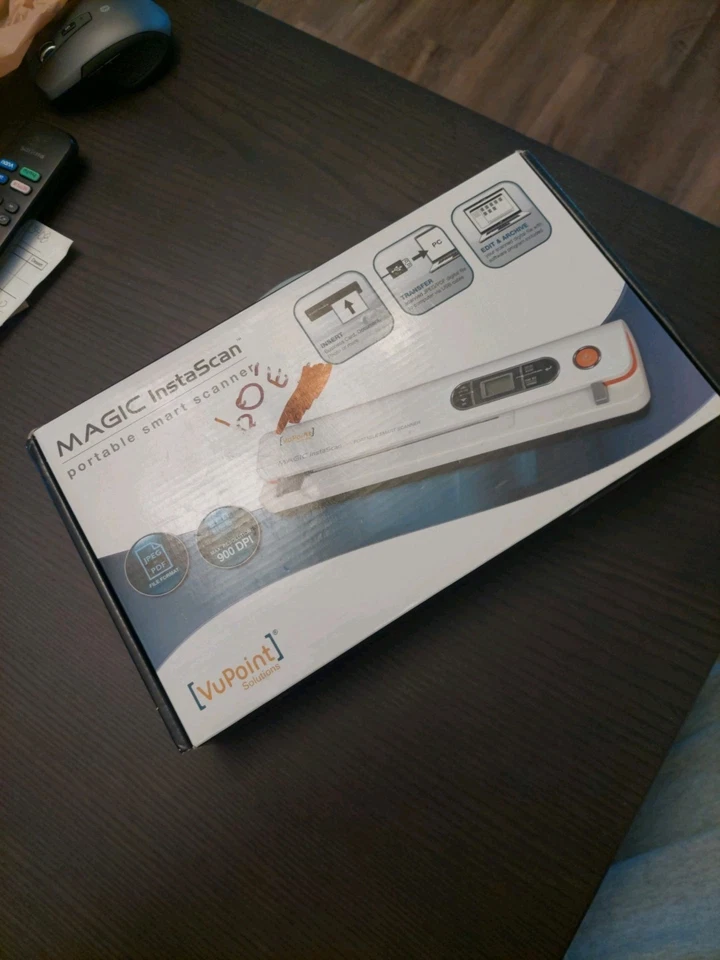 VuPoint Magic InstaScan Portable Smart Scanner No Batteries Included. - Image 2 of 4