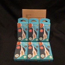 NEW IN CASE - 6 boxes of SAFETY 1ST 30 pack Disposable Thermometer Covers 49520