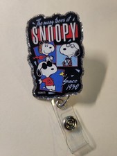 Snoopy Retractable Badge Reel