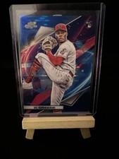 Hunter Greene 2022 Topps Chrome Cosmic Blue Moon Refractor /99 Rookie