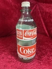 1970s Vintage Coca Cola 2 Liter Green Glass Coke Bottle 67.6 Fl Oz. With Lid!!!