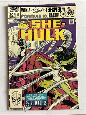 Marvel Comics: THE SAVAGE SHE-HULK Vol. 1 No. 22. Nov 1981 (Box5) VG Condition