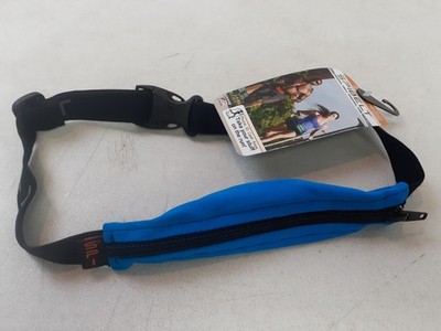 SPIbelt Turquoise Zippered Fanny Pouch Size 24  - 47  Waist Trail Running  NWT