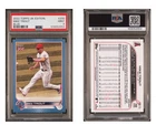 2022 Topps /75 UK Edition #200 Mike Trout Blue Angels PSA 9 POP 1