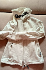 Tolle BENCHsweatjacke weiß gepunktet  Gr M (36-38) TOP!!!