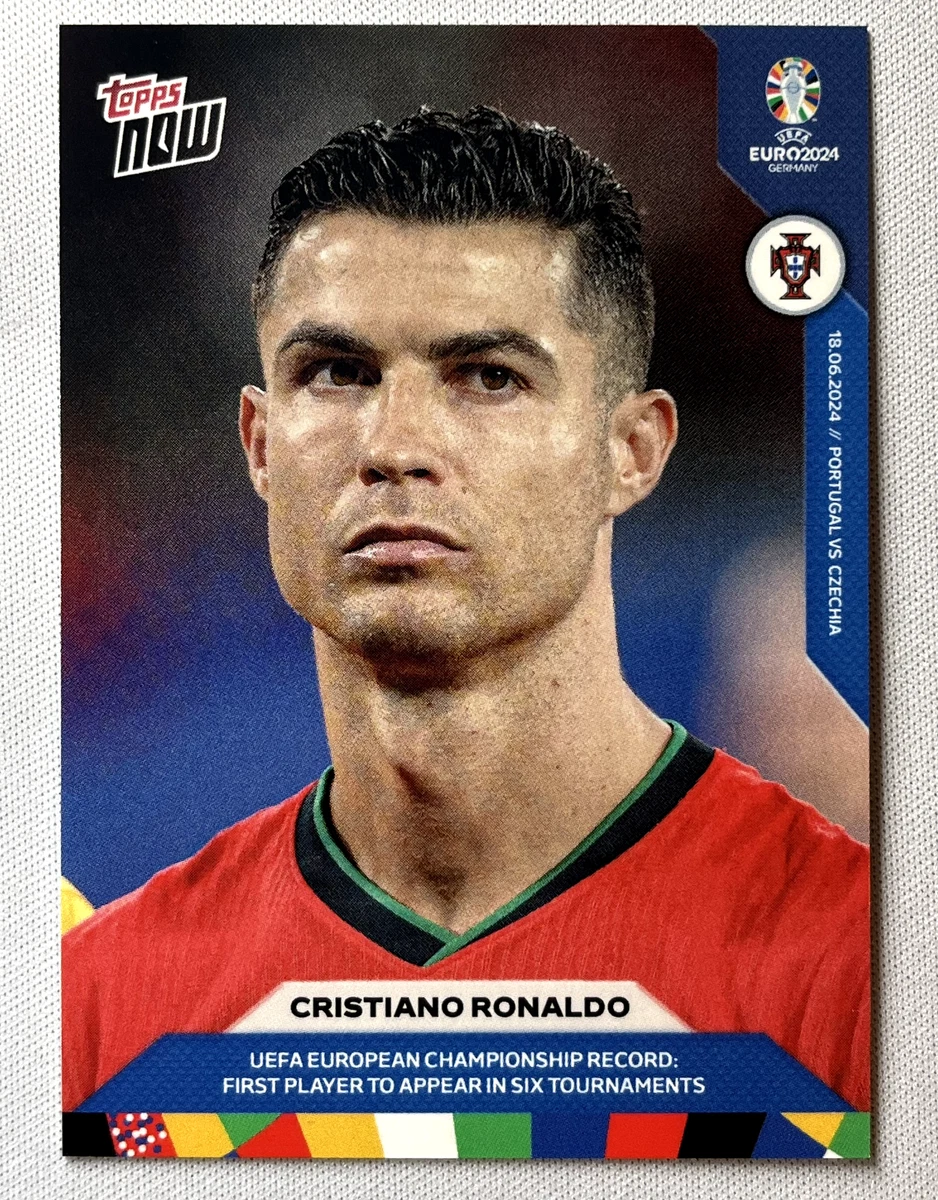 2024 ポルトガル C・ロナウド #7 選手版 M 2024 Topps Now Uefa Euro - Cristiano Ronaldo #015 for sale | eBay