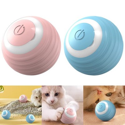 Smart Cat Toy Ball Automatic Moving Bouncing Rolling Kitten Pet Interactive