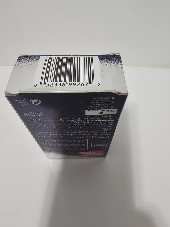 Got2b Powder'ful Volumizing Styling Powder Instant Lift NEW .35 Oz Schwarzkopf - Image 3 of 3