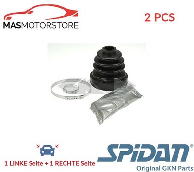 ACHSMANSCHETTE ANTRIEBSWELLE PAAR SPIDAN 25551 2PCS I NEU OE QUALITÄT